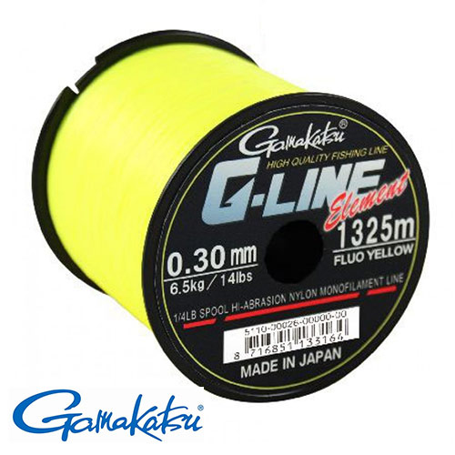 Gamakatsu G-Line Element najlon Fluo Yellow- žuti 030