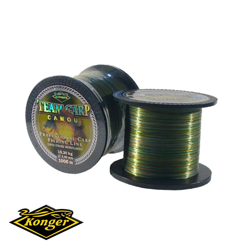 Konger Team Carp Camou najlon 0.40 mm/1000m