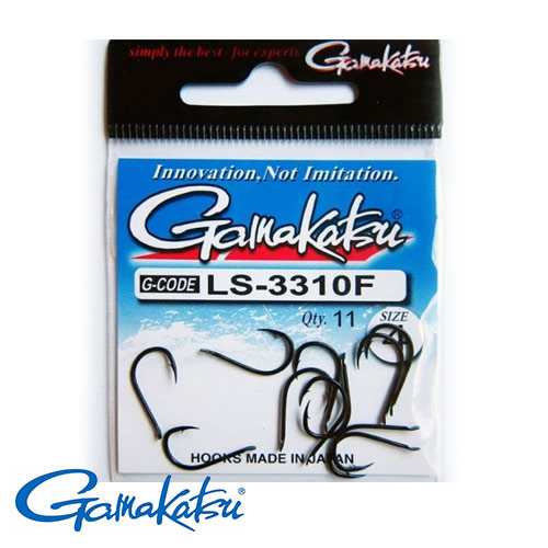Gamakatsu LS-3310F (Black) No 8. 25kom