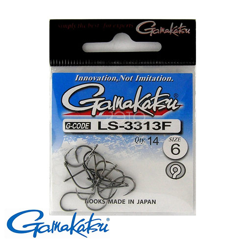 Gamakatsu LS-3313F (Black nickel) No 1 (8 komada/pak)