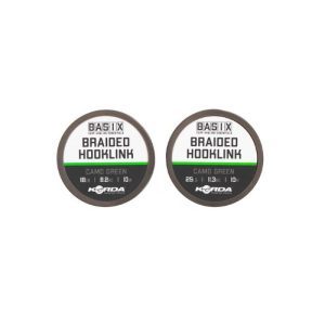 Predvez Korda Basix Braided Hooklink 18lb  10m